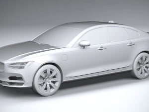 Volvo S90 2020 3D Model