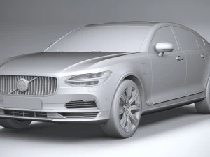 Volvo S90 2020 3D Model