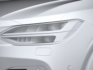 Volvo S90 2020 3D Model