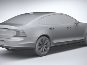 Volvo S90 2020 3D Model