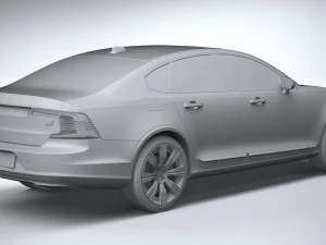 Volvo S90 2020 3D Model