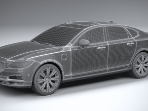 Volvo S90 2020 3D Model