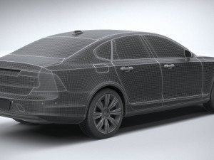 Volvo S90 2020 3D Model
