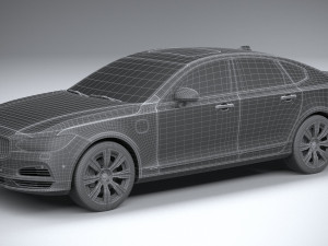 Volvo S90 2020 3D Model