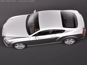 Bentley Continental GT 2012 3D Model