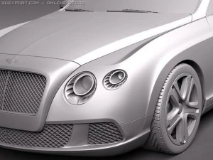 Bentley Continental GT 2012 3D Model