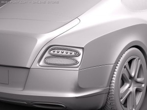 Bentley Continental GT 2012 Model 3D