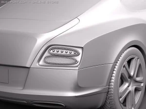 Bentley Continental GT 2012 3D Model