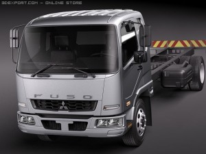 Mitsubishi Fuso FK13 3D 模型