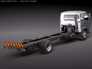 Mitsubishi Fuso FK13 3D 模型