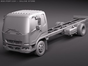 Mitsubishi Fuso FK13 3D 模型