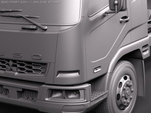 Mitsubishi Fuso FK13 3D 模型