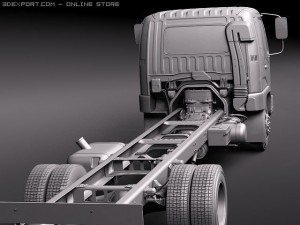 Mitsubishi Fuso FK13 3D 模型