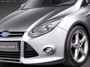 Focus 5-door Hatchback 2012 Modelo 3D