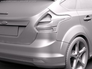 Focus 5-door Hatchback 2012 Modelo 3D