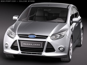 Focus 5-door Hatchback 2012 Modelo 3D