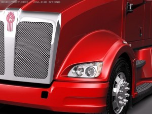 Kenworth T700 2010 3D Model