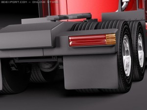 Kenworth T700 2010 3D Model
