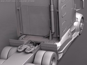 Kenworth T700 2010 3D Model
