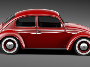 Volkswagen Beetle 1980 3Dモデル