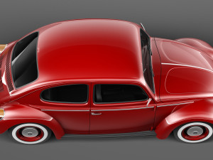 Volkswagen Beetle 1980 3Dモデル