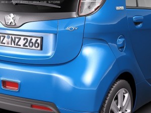 Peugeot ION 3D मॉडल