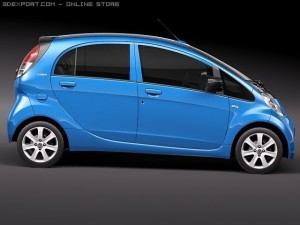 Peugeot ION 3D मॉडल
