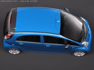 Peugeot ION 3D मॉडल