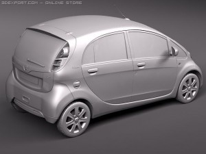 Peugeot ION 3D मॉडल