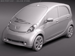 Peugeot ION 3D मॉडल