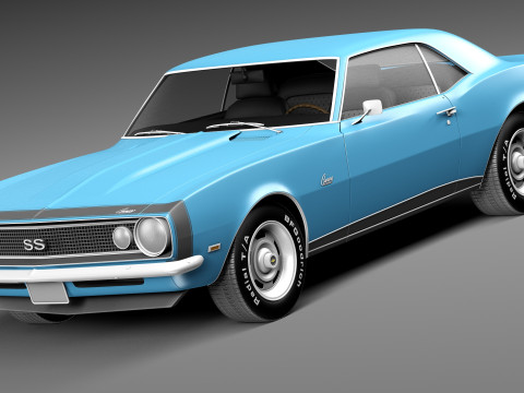 Chevrolet Camaro SS 1967 Model 3D