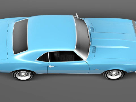 Chevrolet Camaro SS 1967 3D Model