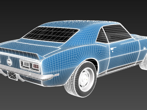 Chevrolet Camaro SS 1967 Model 3D