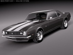 Chevrolet Camaro 1967 Z28 3D मॉडल