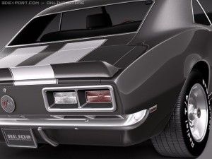 Chevrolet Camaro 1967 Z28 Modelo 3D