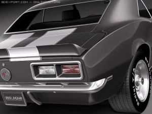 Chevrolet Camaro 1967 Z28 3D Model