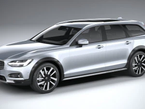 Volvo V90 Lintas Negara 2020 Model 3D