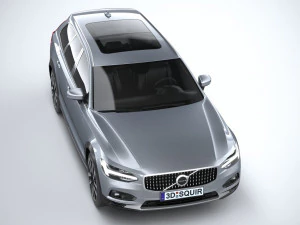 Volvo V90 Cross Country 2020 3D Model