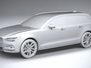 Volvo V90 Cross Country 2020 3D Model