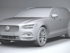 Volvo V90 Cross Country 2020 3D Model