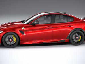 Alfa Romeo Giulia GTA 2021 Modelo 3D