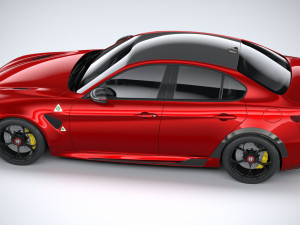 Alfa Romeo Giulia GTA 2021 Modelo 3D