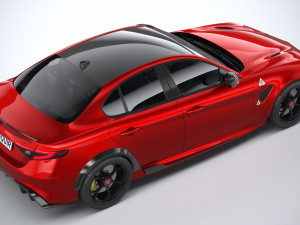 Alfa Romeo Giulia GTA 2021 Modelo 3D