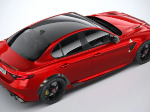 Alfa Romeo Giulia GTA 2021 3D Model