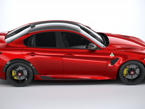 Alfa Romeo Giulia GTA 2021 Modelo 3D