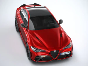 Alfa Romeo Giulia GTA 2021 3D Model