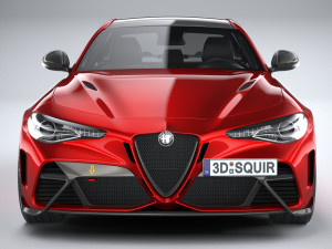 Alfa Romeo Giulia GTA 2021 Modelo 3D