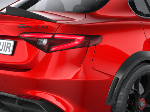 Alfa Romeo Giulia GTA 2021 Modelo 3D
