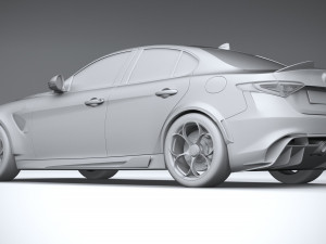 Alfa Romeo Giulia GTA 2021 Modelo 3D