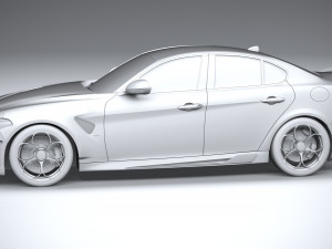 Alfa Romeo Giulia GTA 2021 Modelo 3D